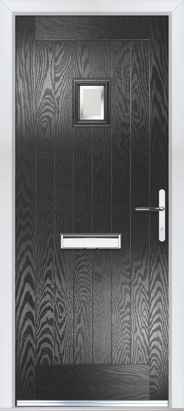 Composite Door by Hippo Windows - Farmhouse Black