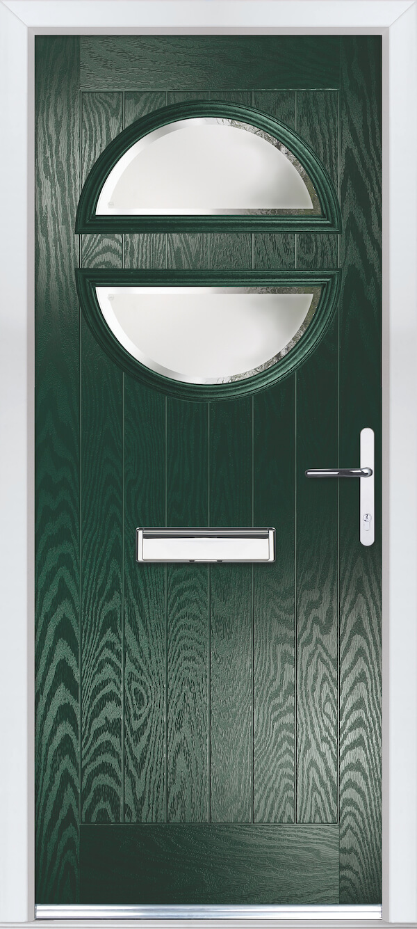 Composite Door by Hippo Windows - Georgian Green