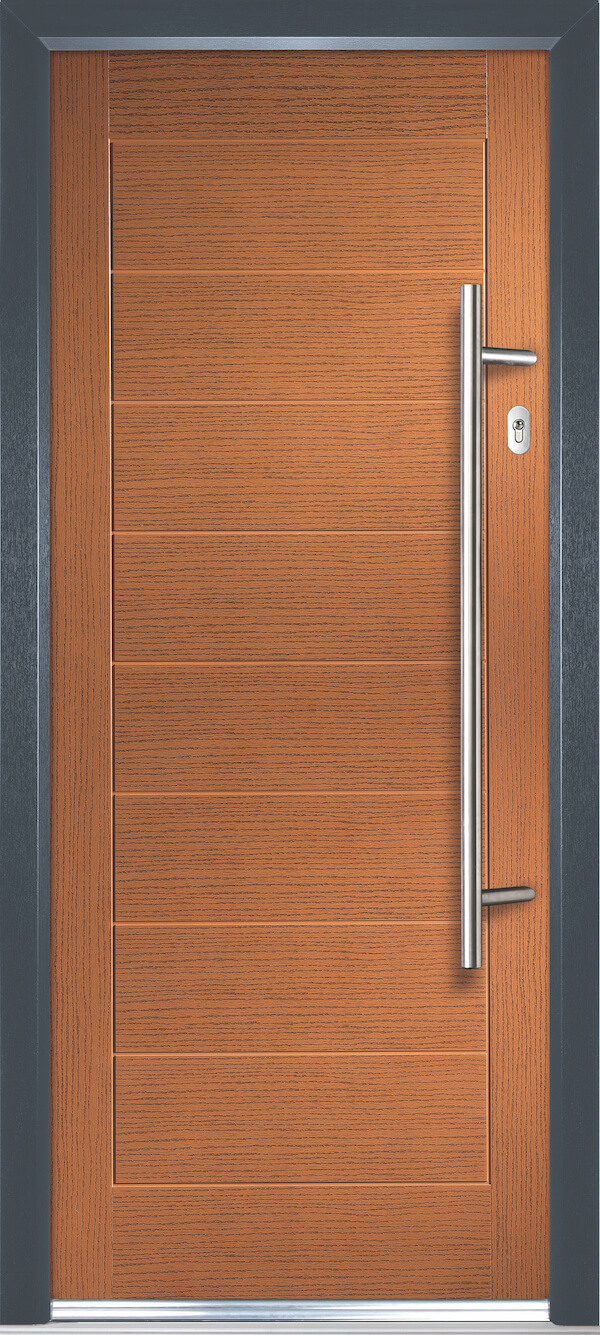 Composite Door by Hippo Windows - Verona Oak