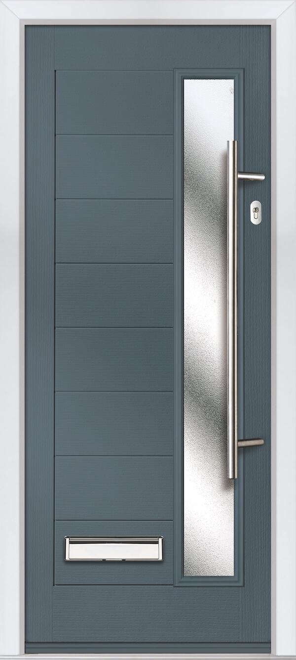 Composite Door by Hippo Windows - Verona Slate Grey